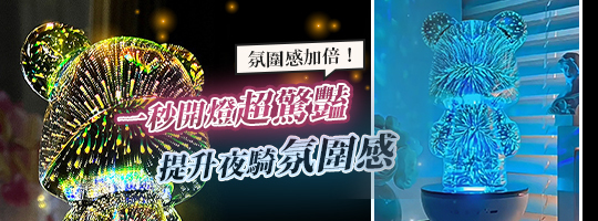 【Lovable】炫彩浪漫小熊燈